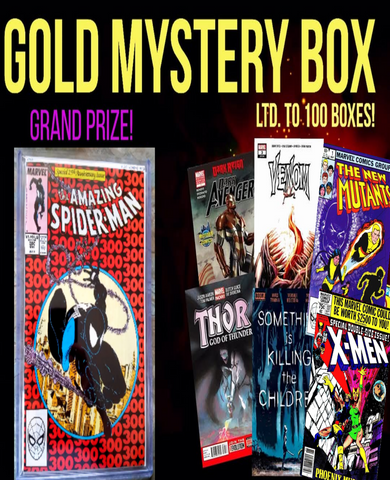 *NEW* GOLD Mystery Box 2025 (Grand Prize: ASM #300)