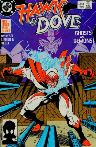 Hawk & Dove #1 (1988) - 1st appearance of Dove (Dawn Granger)