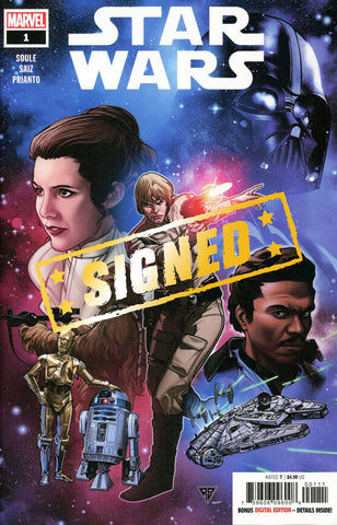 STAR WARS #1 - Silva Variant (Signed by Charles Soule)
