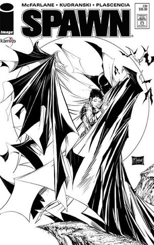 Spawn #230 - Batman 423 Homage Sketch Variant (Mexican Variant RARE!)