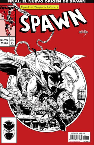 Spawn #227 - ASM 300 Homage Sketch Variant (Mexican Variant RARE!)