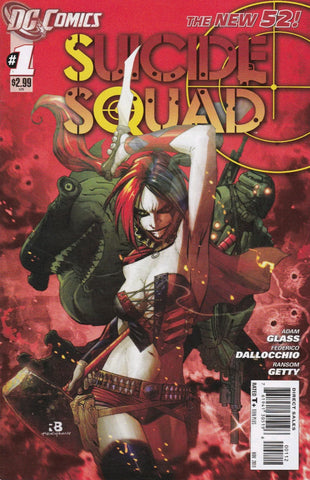 Suicide Squad #1 - 1st Harley Quinn in Suicide Squad (RARE Second Print Variant,)