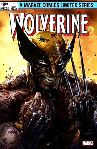 Wolverine #1 (1988 facsimile) - Clayton Crain Exclusives (Ltd. to 3000)