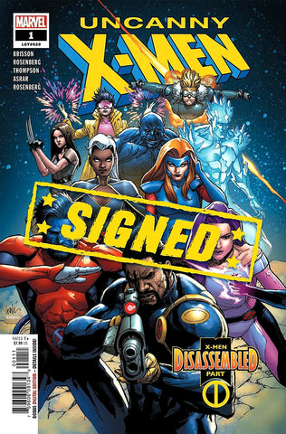 Uncanny X-Men #1 (2018) - Yu Variant (SIGNED by Ed Brisson)