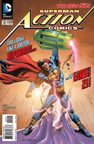 Action Comics #9 (2011) - 1st Calvin Ellis (1:25 variant)