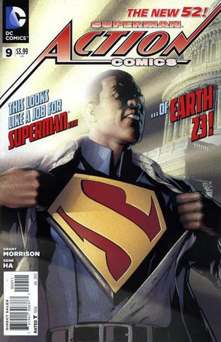 Action Comics #9 (2011) - 1st Calvin Ellis