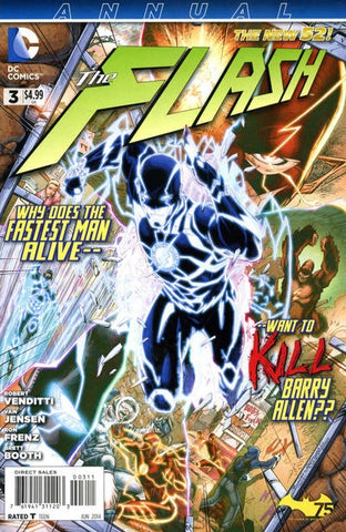 The Flash (2011) Annual #3 - 1st Wally West (modern)