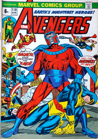 Avengers #110 - X-Men & Magneto appearance