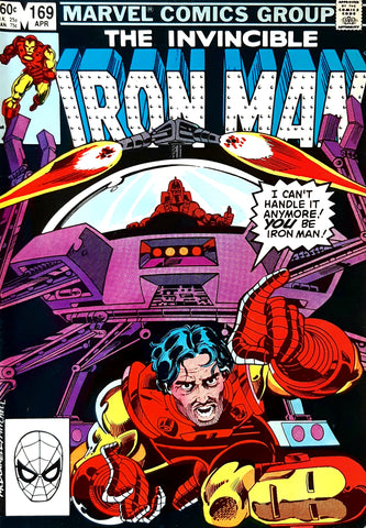 Iron Man #169 - 1st NEW Iron Man (cameo)