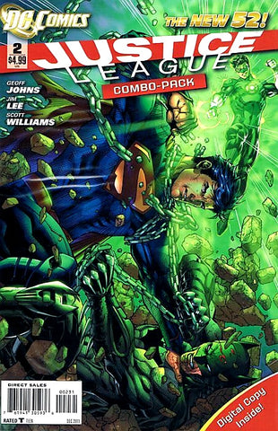 Justice League (2011) #2 - COMBO PACK VARIANT