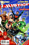 Justice League (2011) #1 - COMBO PACK VARIANT