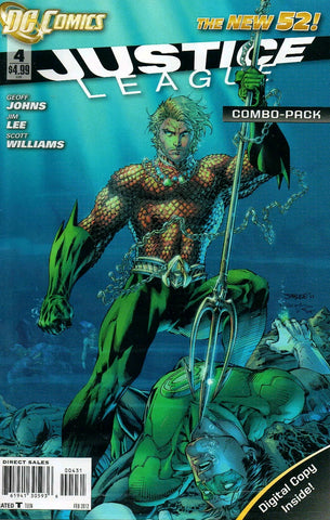 Justice League (2011) #4 - COMBO PACK VARIANT