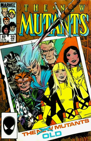 New Mutants (Vol. 1) #32 - 1st Madripoor (Falcon & Winter Soldier)