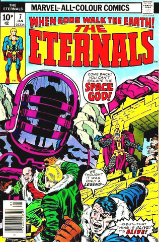 Eternals #7 (1976) - 1st appearance of Nazarr, Eson & others (FN/VF)