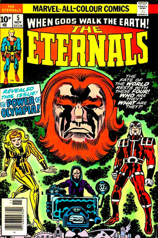 Eternals #5 (1976) - 1st Makkari, Thena & Domo (VF/NM)