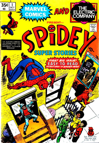 SPIDEY SUPER STORIES #1 - ORIGIN OF SPIDER-MAN RETOLD