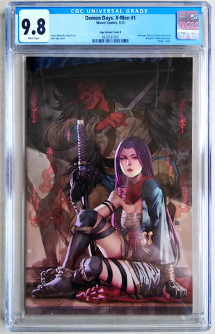 DEMON DAYS: X-MEN #1 - KAEL NGU VIRGIN VARIANT (CGC 9.8)