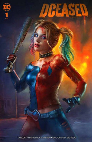 DCeased #1 - Shannon Maer EXCLUSIVE Harley Quinn Variant (Ltd. to 3000)