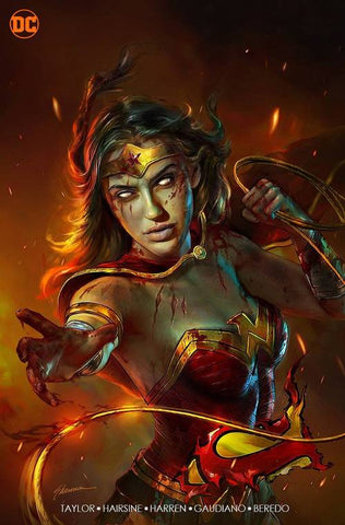 DCeased #2 - Shannon Maer EXCLUSIVE Wonder Woman MINIMAL Variant (Ltd. to 1000)