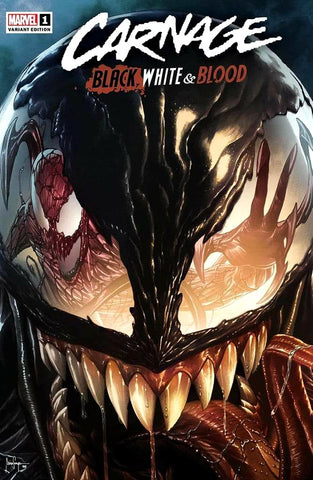 Carnage: Black, White & Blood #1 - Mico Suayan Exclusive Variant