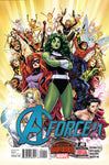 A-Force #1 - 1st appearance of A-Force & 1st Singularity