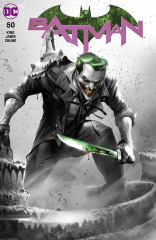 Batman #50 (Vol. 3) - Francesco Mattina Colour Splash Variant (Ltd. to 1000)