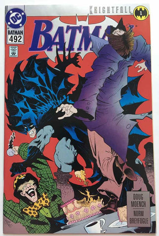 Batman #492 - RARE Platinum Variant