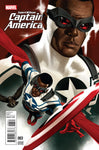 Sam Wilsob: Captain America #3 - 1st Joaquin Torres (1:25 Variant)