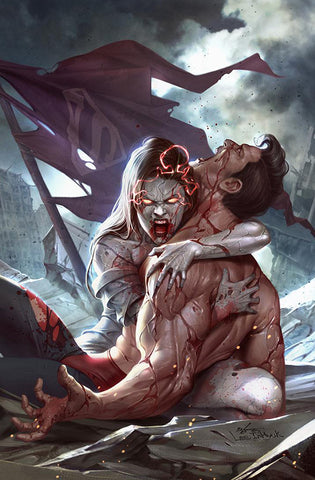 DCeased #1 - Inhyuk Lee MIDTOWN EXCLUSIVE Virgin Variant