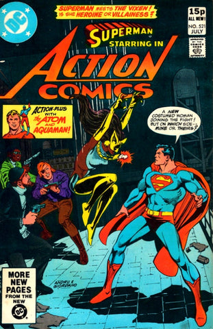 Action Comics (Vol. 1) #521 - 1st Vixen