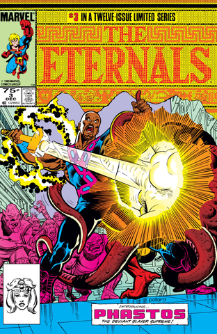 Eternals #3 (1985) - 1st Full appearance of Phastos