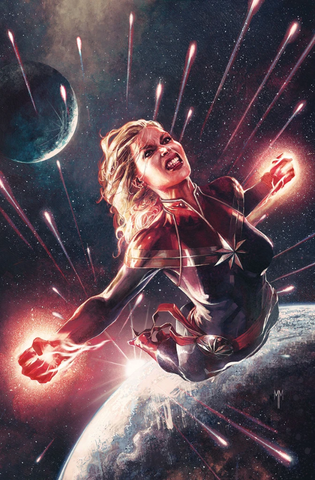 Captain Marvel #21 - Miguel Mercado Virgin Variant