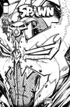 Spawn #305 - B&W Sketch Variant