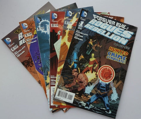 FOREVER EVIL: Rogues Rebellion #1-7 FULL SET