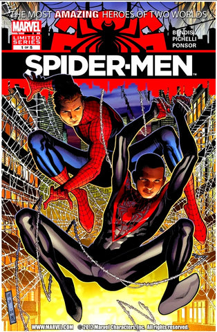 Spider-Men #1 - 1st meeting of Peter Parker & Miles Morales