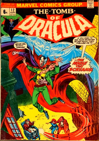 TOMB OF DRACULA #12 - 2nd appearance of Blade (Ultra Rare Printing Error)