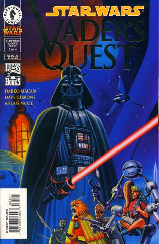 Star Wars: Vader's Quest #1 - Dynamic Forces Gold Foil Exclusive