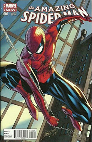 Amazing Spider-Man #1 - J Scott Campbell Variant - 1st appearance of Cindy Moon (Silk) in cameo