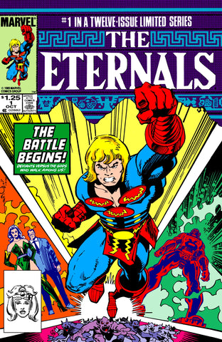 Eternals #1 (1985) - 1st Phastos (cameo)