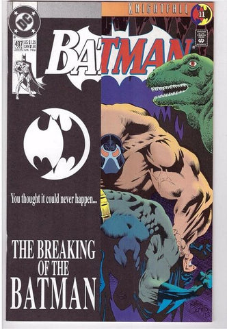 Batman #497 - Bane Breaks Batman's Back (NM/MT)