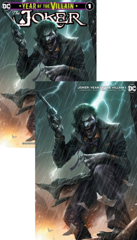 JOKER: Year of the Villain #1 - EXCLUSIVE Francesco Mattina Variant Set (Ltd. to 1000)