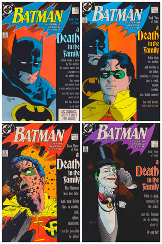 Batman #426-429 (A Death in The Family) - Complete Set