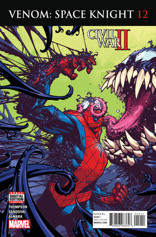 Venom: Space Knight #12 - 1st Tel-Kar (1st Host)